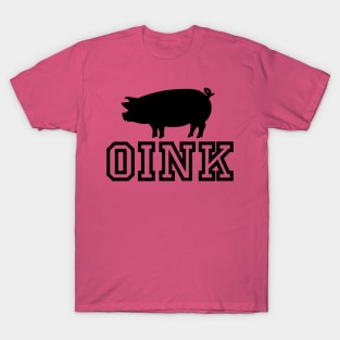 Oink (Black) T-Shirt